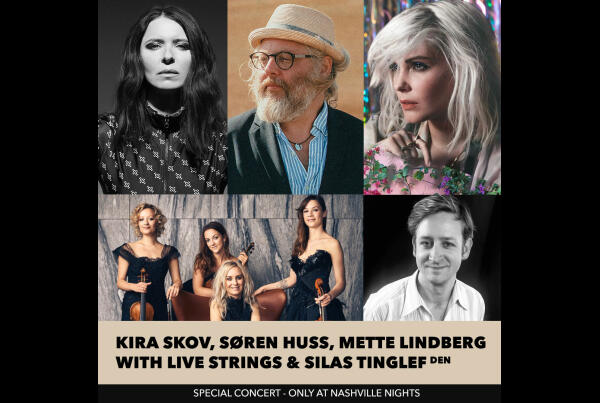 Kira Skov, Søren Huss, Mette Lindberg med Live Strings og Silas Tinglef - Nashville Nights 2023